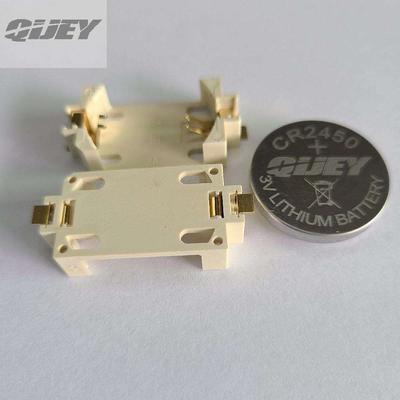 CR2450镀金贴片电池座